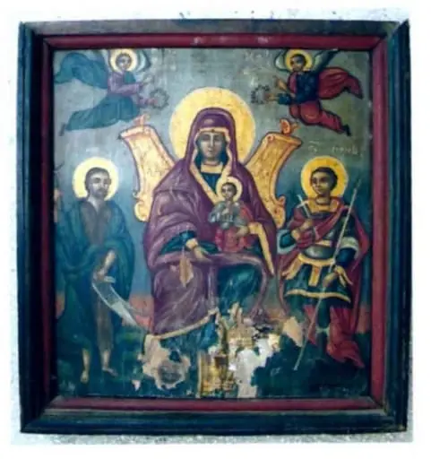 Maica Domnului cu Pruncul, by Unknown
