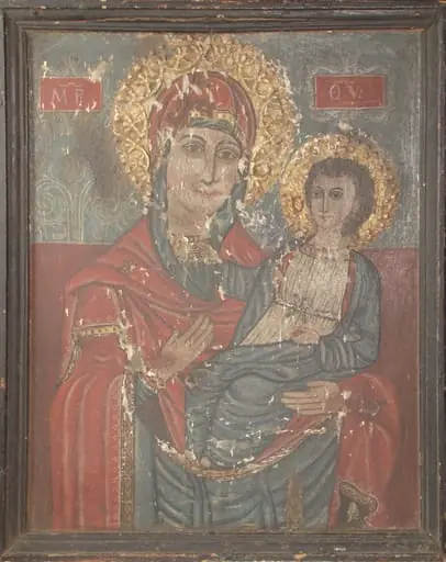 Maica Domnului cu Pruncul, by Unknown