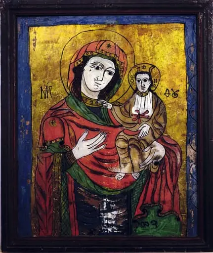 Maica Domnului cu Pruncul, by Unknown