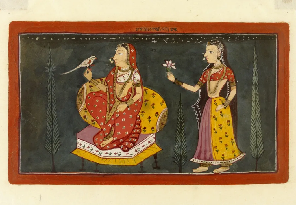 Malasri Raga, by Unknown, paint, 1650