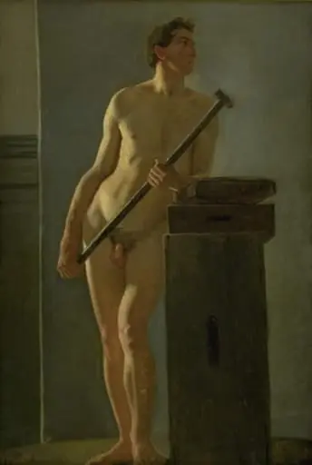 Male Model, by Unknown