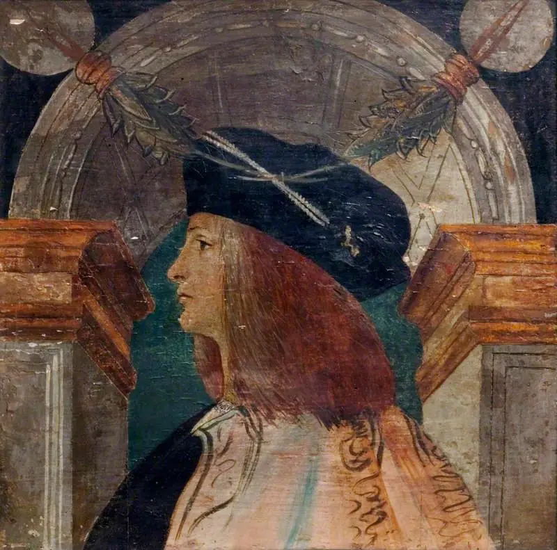 Male Profile Bust, by Unknown