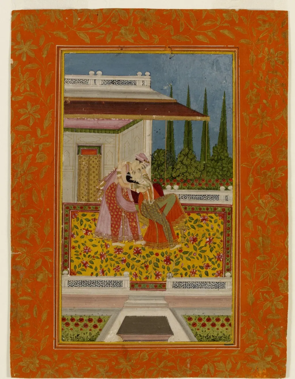 Malkaus Raga, by Unknown, paint, 1750