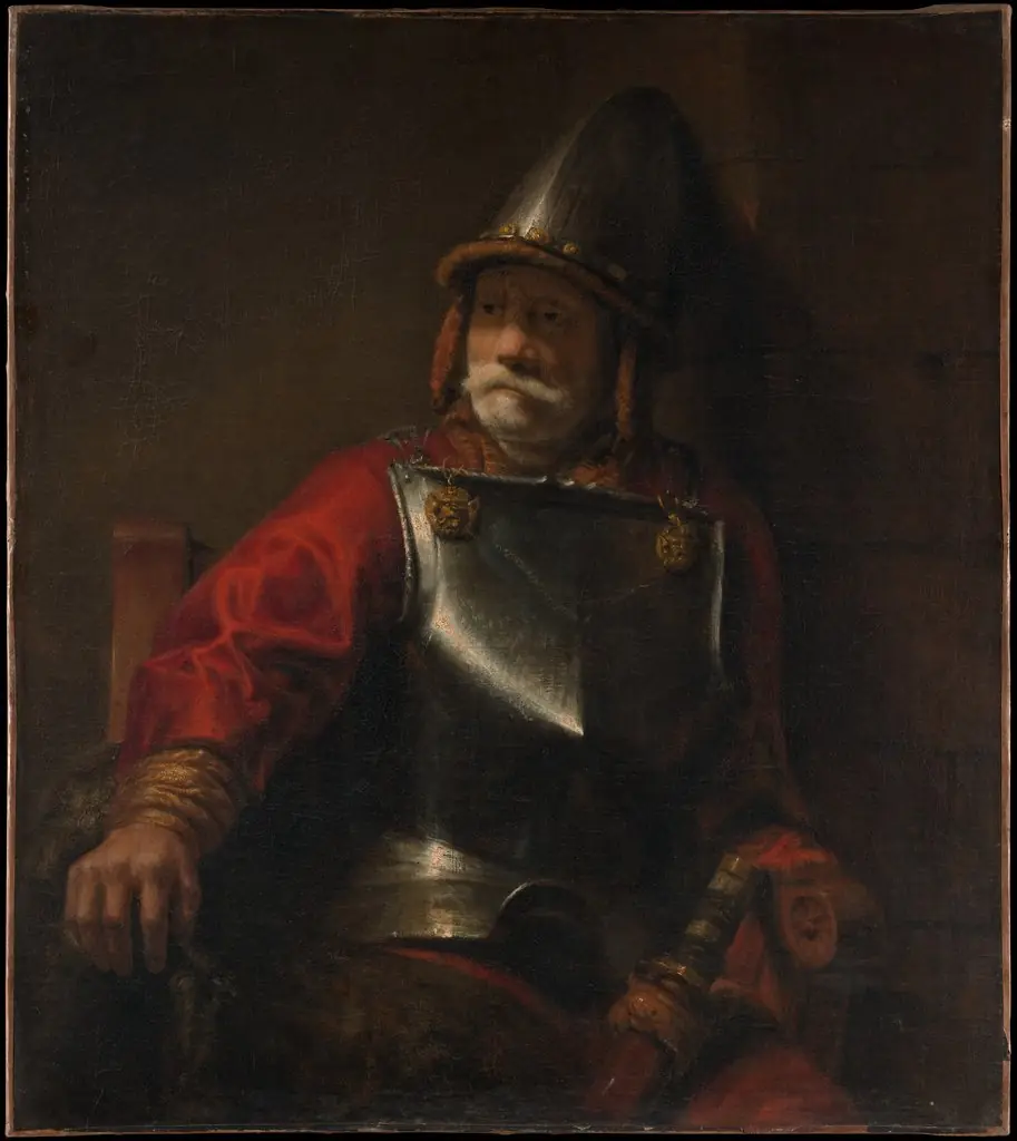 Man in Armor (Mars?), by Unknown