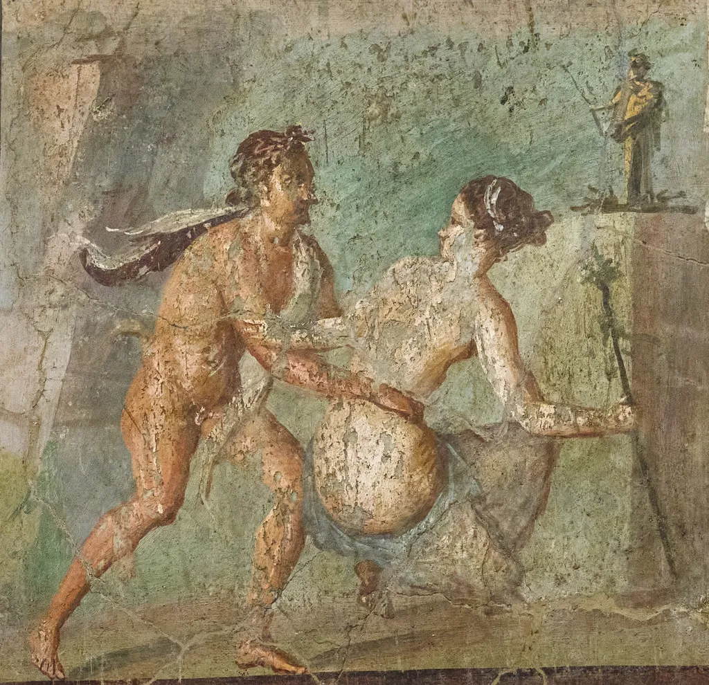 MAN Naples 27693, by Unknown, fresco, 1850