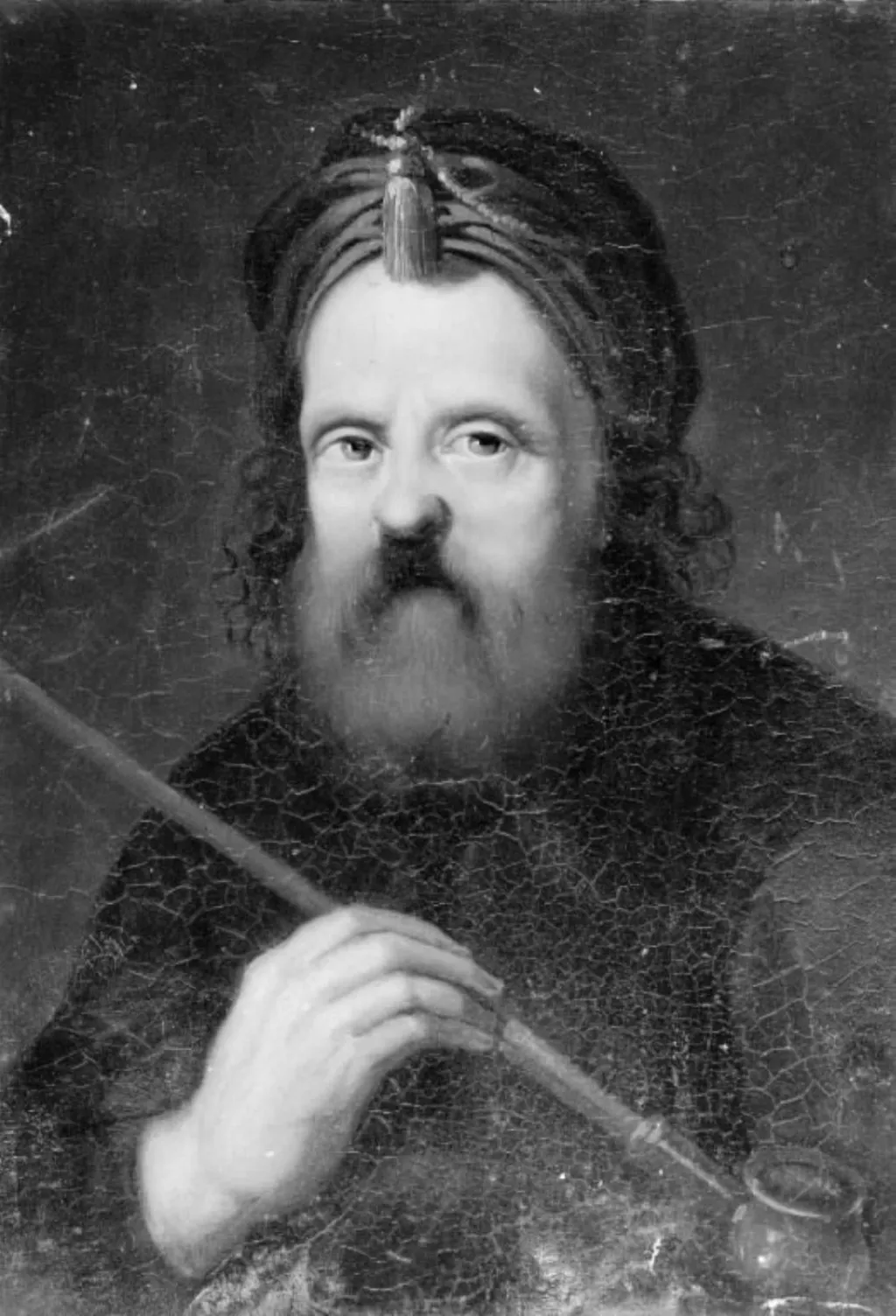 Man with a Pipe, by Unknown, 1750