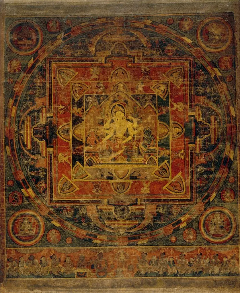 Mandala of Vasudhara, by Unknown