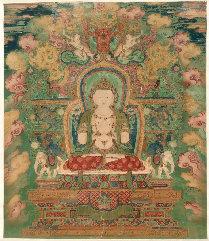 Manjushri, by Unknown, 1525