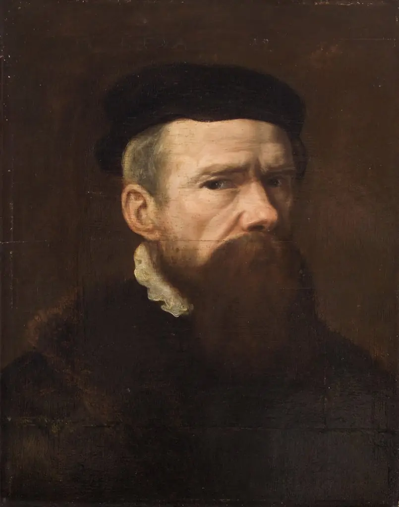 Männliches Bildnis, by Unknown