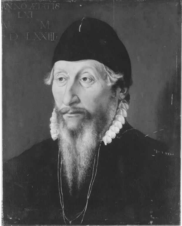 Männliches Bildnis, by Unknown, unspecified, 1573