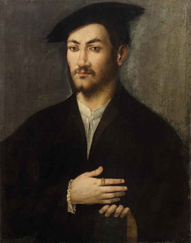 Männliches Bildnis, by Unknown