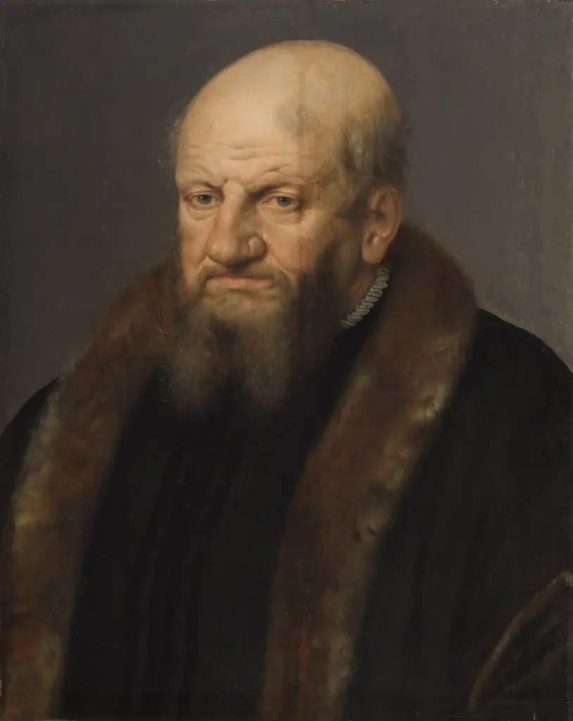 Männliches Bildnis, by Unknown