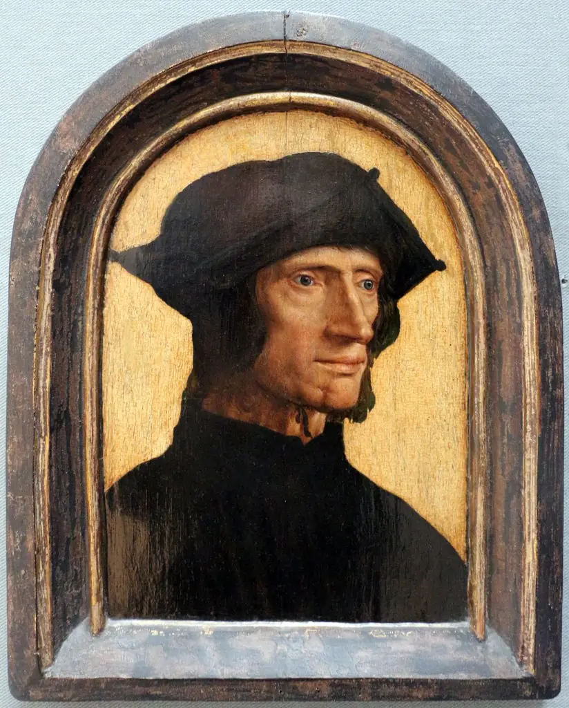 Mansportret, by Unknown