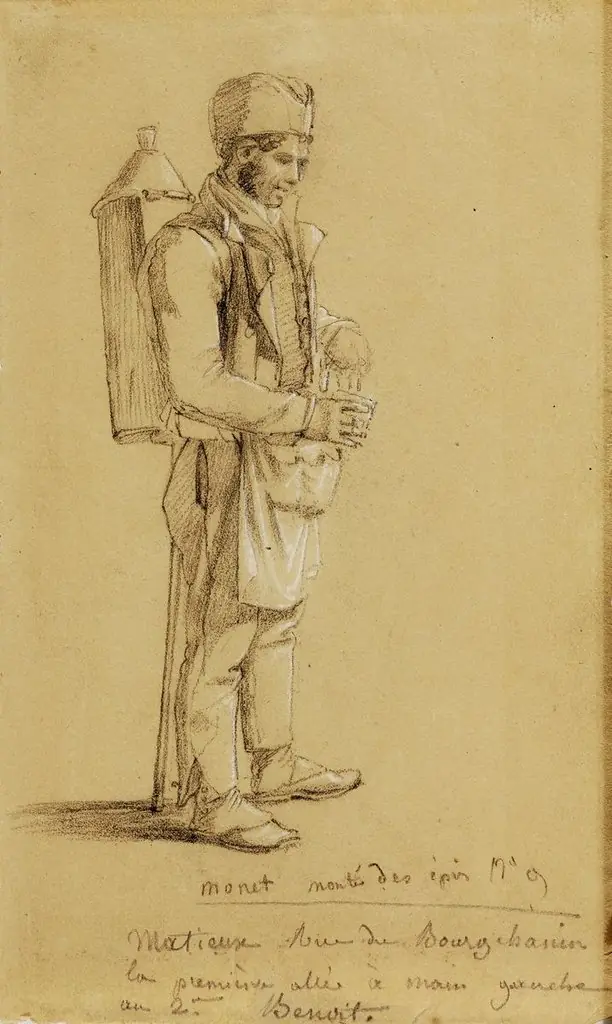 Marchand de coco, by Unknown