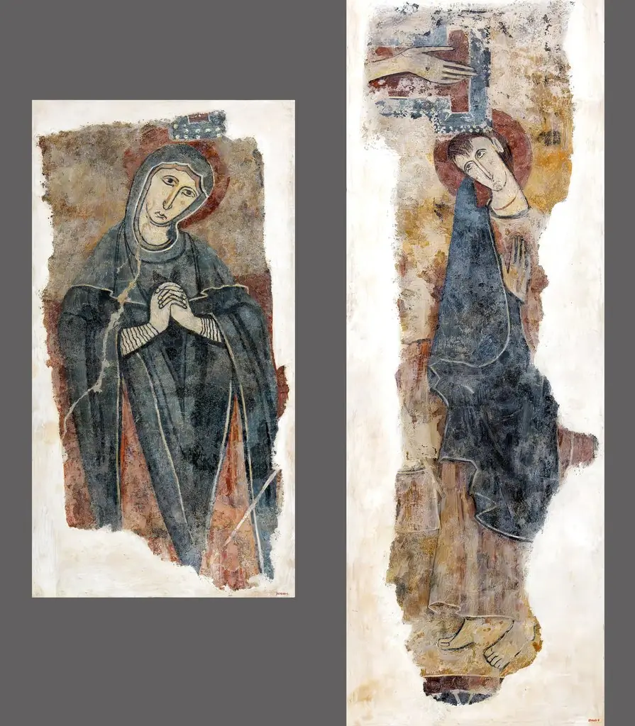 Mare de Déu i Sant Joan Evangelista, by Unknown