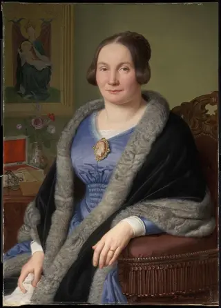 Margarete von Soist, by Unknown, 1849
