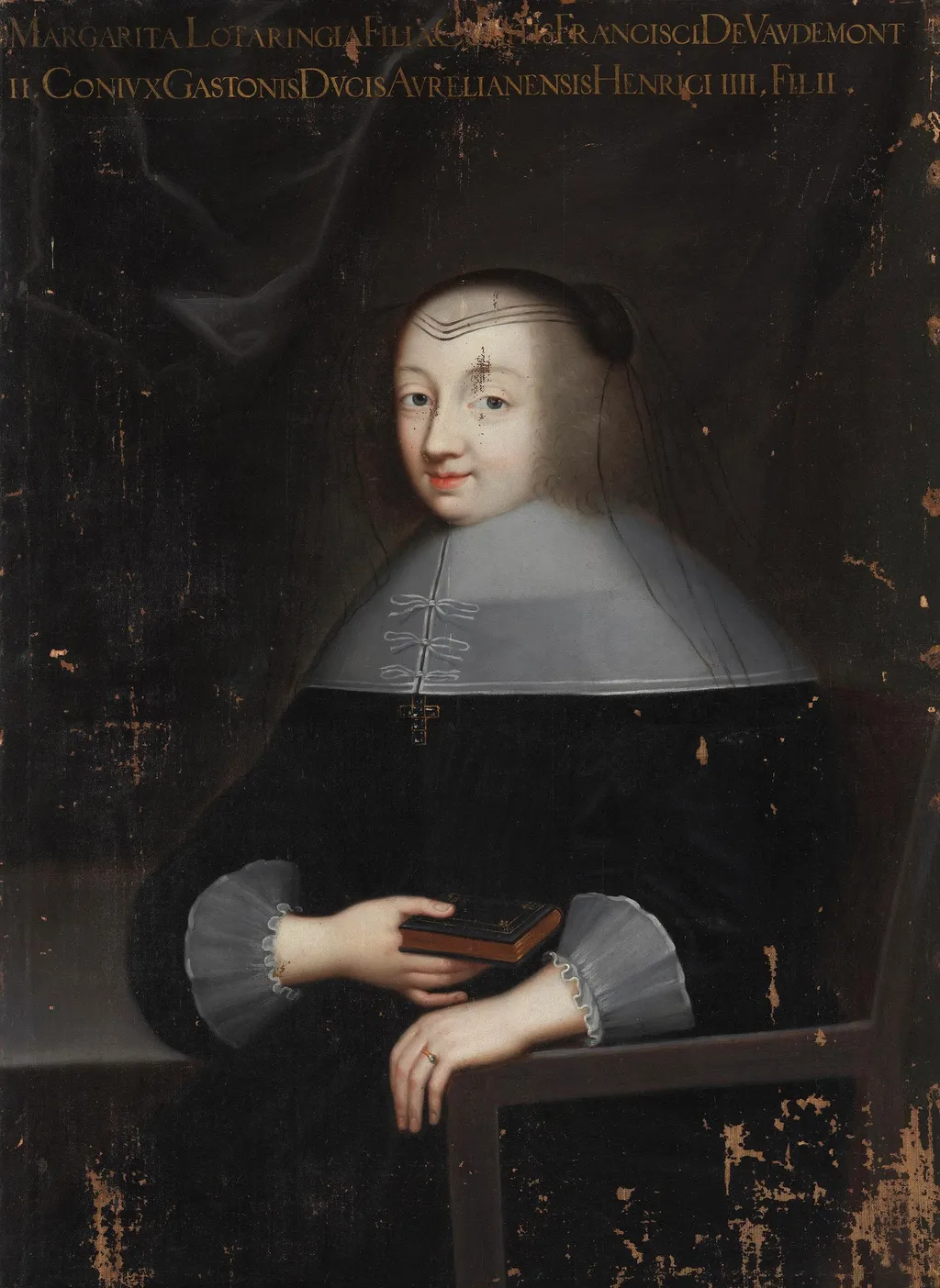 Margarethe von Lothringen, by Unknown, oil, 1650