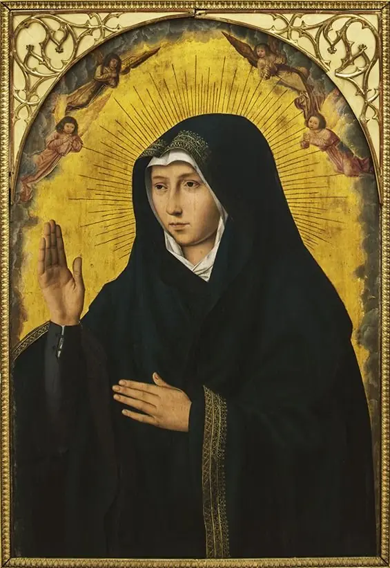 Maria als schmerzhafte Mutter, by Unknown, 1505