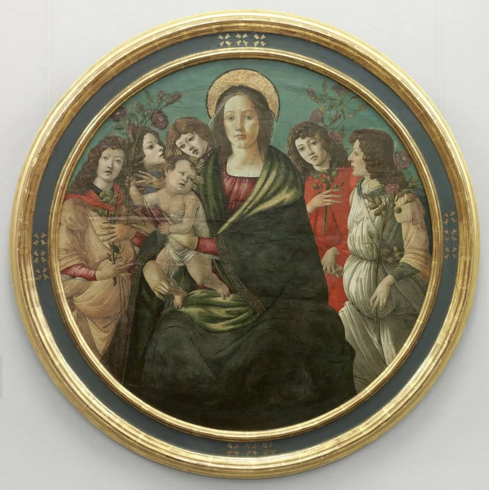 Maria mit dem Kind und Engeln, by Unknown, unspecified, 1527