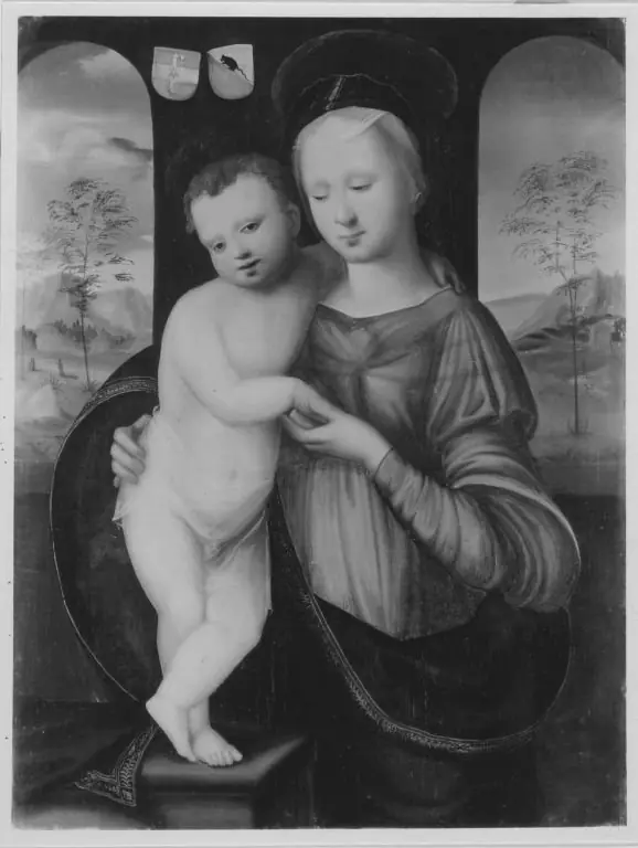 Maria mit Kind, by Unknown