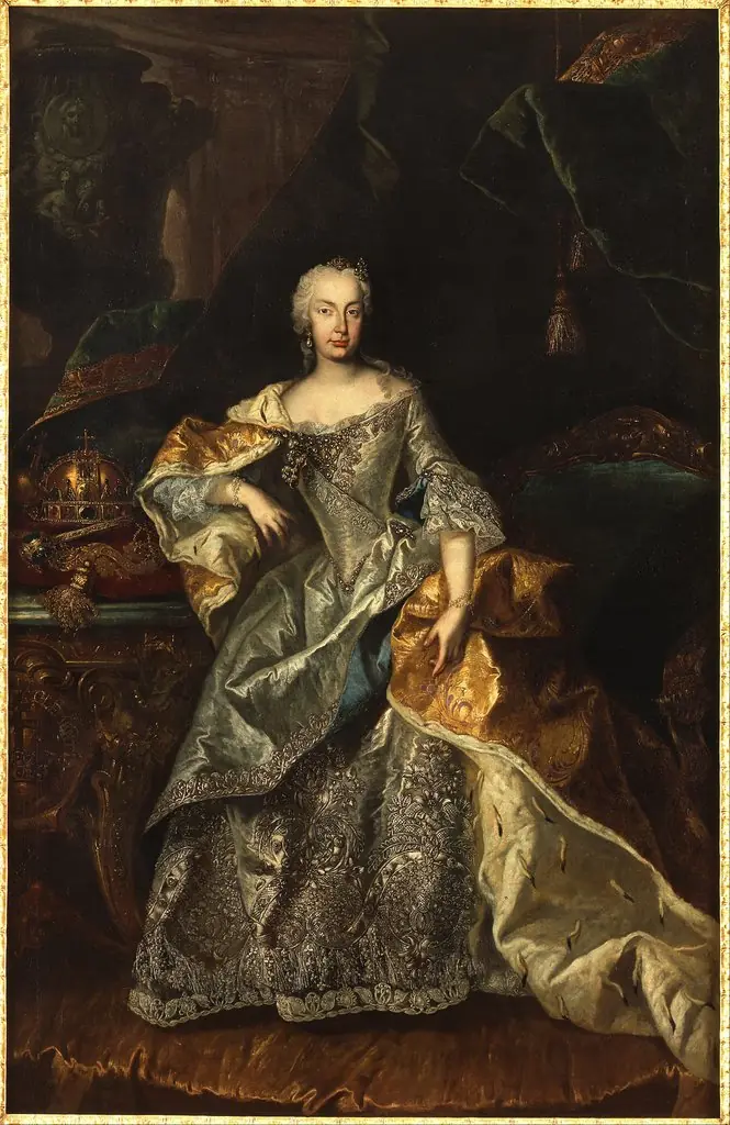 Maria Theresa as Queen of Hungary, by Unknown