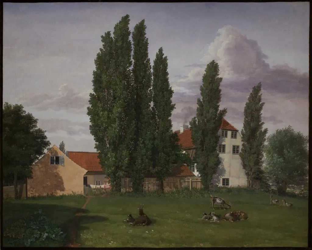 "Marialyst" at Frederiksberg. Ole Winstrup's House, by Unknown, 1828