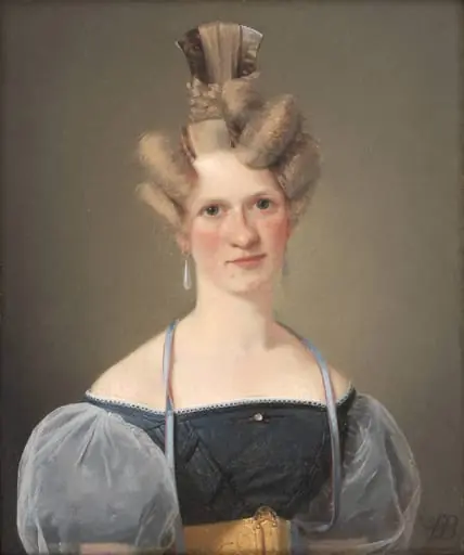 Marie Raffenberg, the Artist's Betrothed, by Unknown