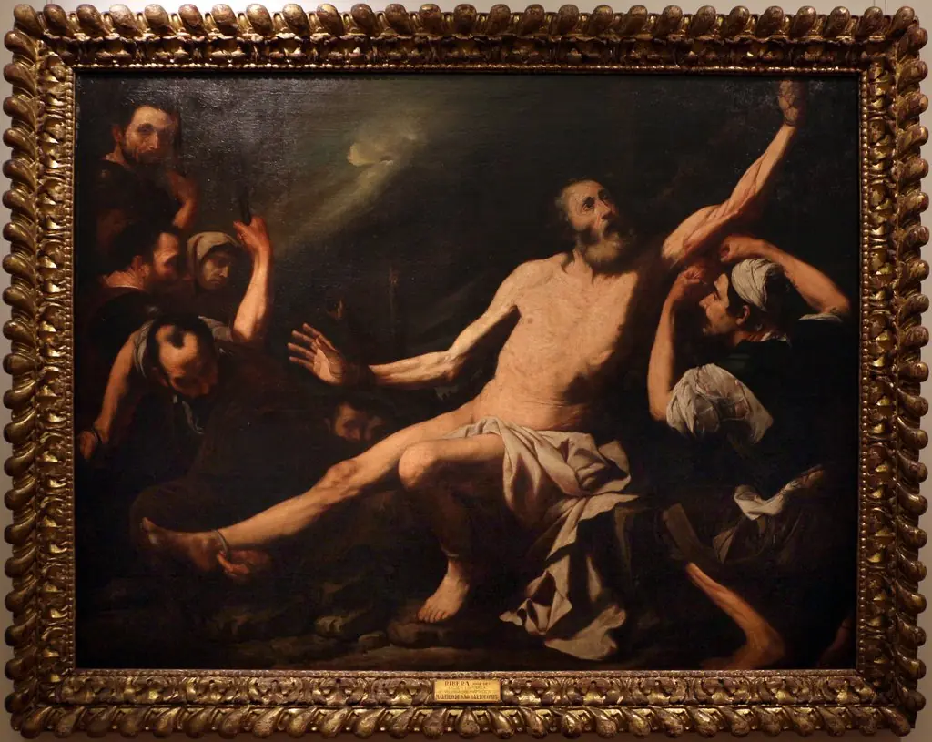 Martírio de São Bartolomeu, by Unknown