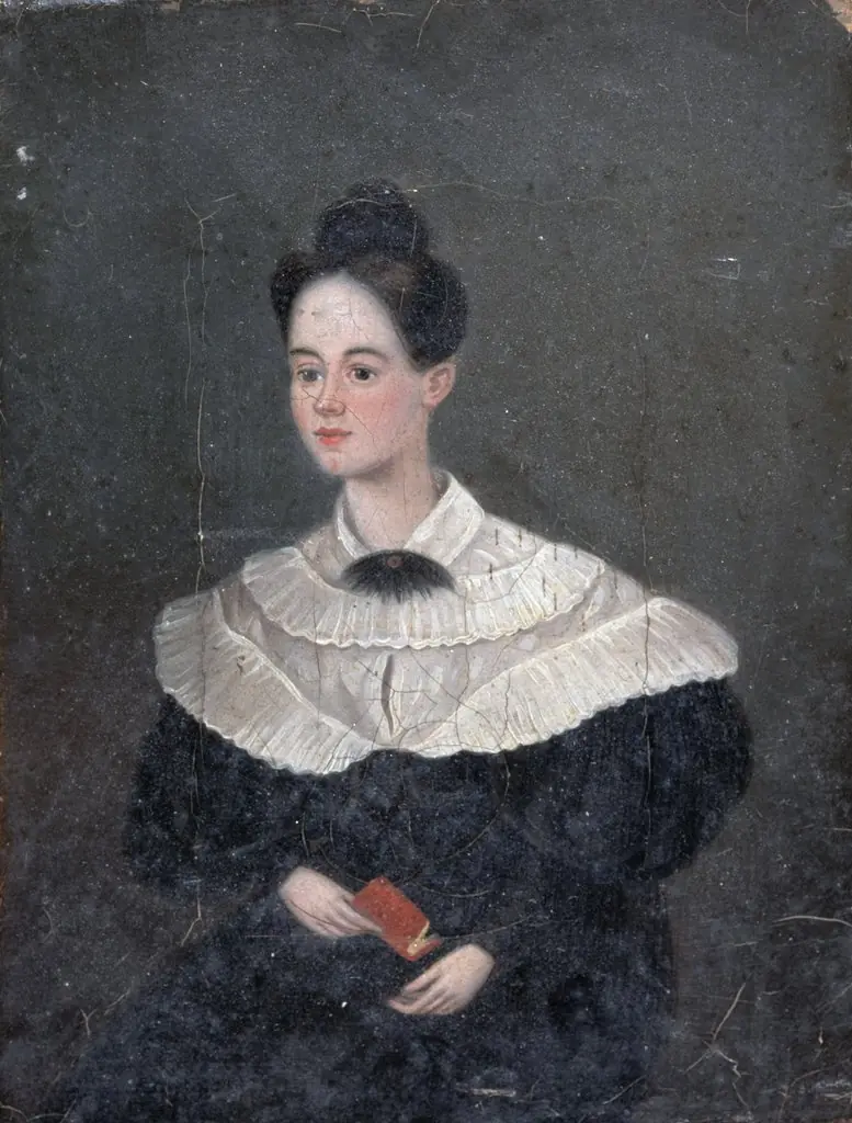 Mary Hodge Johnson, by Unknown
