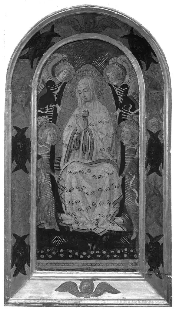 Mary in Glory, by Unknown