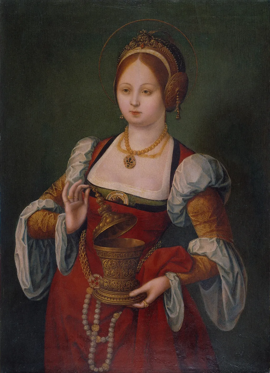 Mary Magdalene, by Unknown, oil, 1530