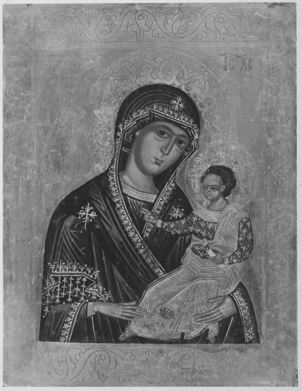 Mary with Christ-child (epitaphe of Oswald von Straubing), by Unknown