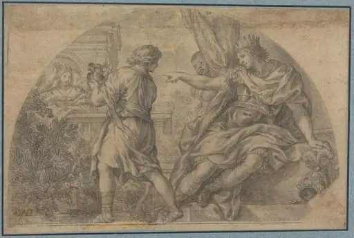 Masinissa and Sophonisba, by Unknown