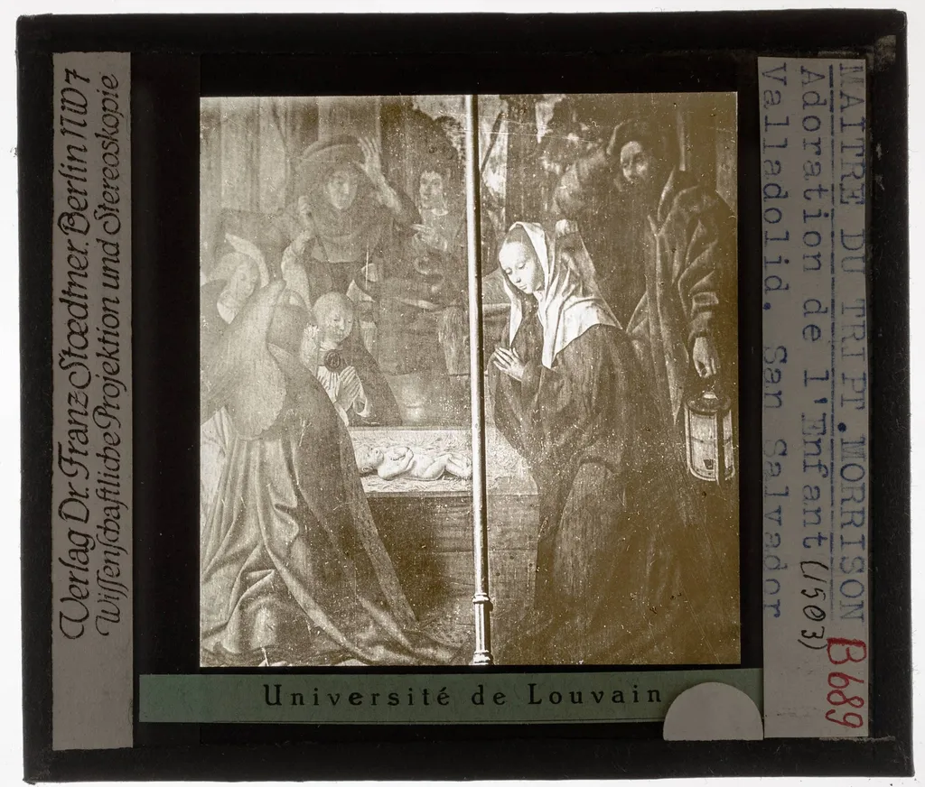 Master of the Morrison Triptych. Adoration of Christ, by Unknown, unspecified, 1924