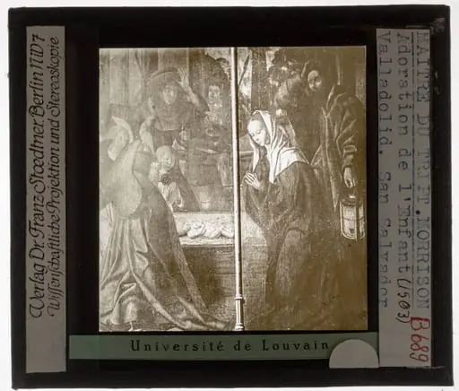 Master of the Morrison Triptych. Adoration of Christ, by Unknown