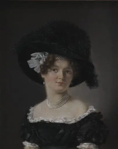 Mathilde Theresia von Irgens-Bergh, née Holsten, the Wife of Mathias Friis von Irgens-Bergh, by Unknown
