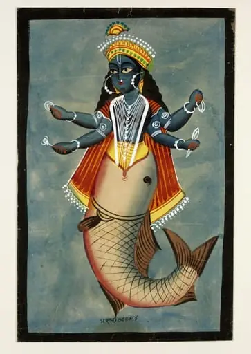 Matsya, by Unknown, 1885