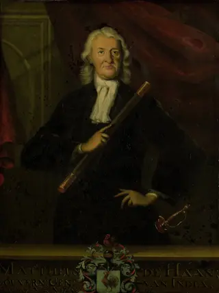 Mattheus de Haan (1663-1729). Gouverneur-generaal (1725-29), by Unknown, 1775