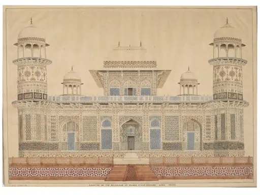 Mausoleum of Itimad ud-Daula., by Unknown
