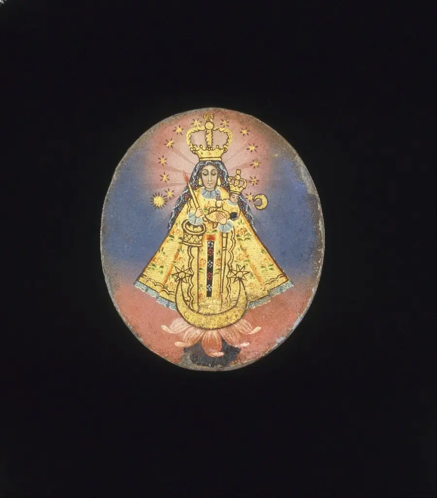 MedallionRecto : Virgin of Copacabana, by Unknown