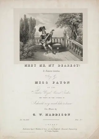 Meet Me, My Dearest!, by Unknown, 1804