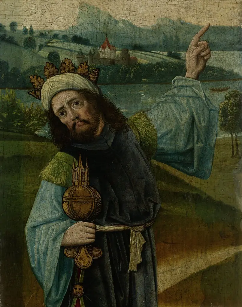 Melchior, one of the three Magi, by Unknown