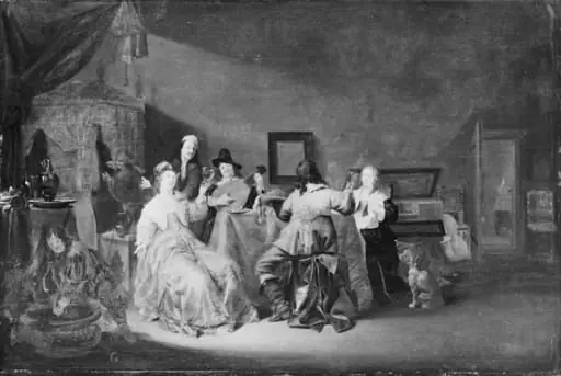 Merry Company, by Unknown