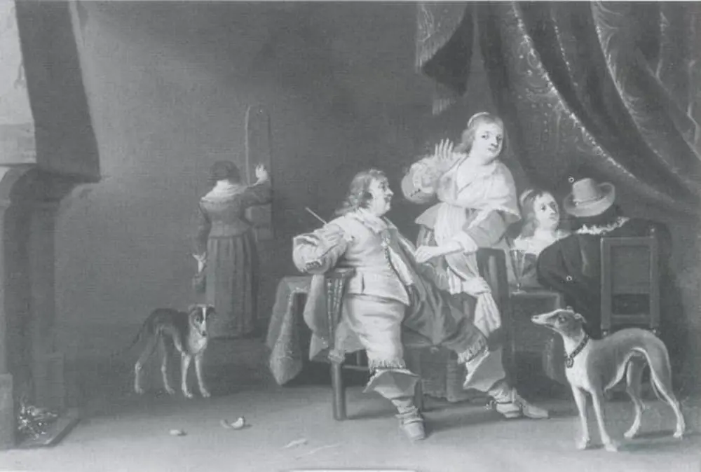 Merry Company, by Unknown