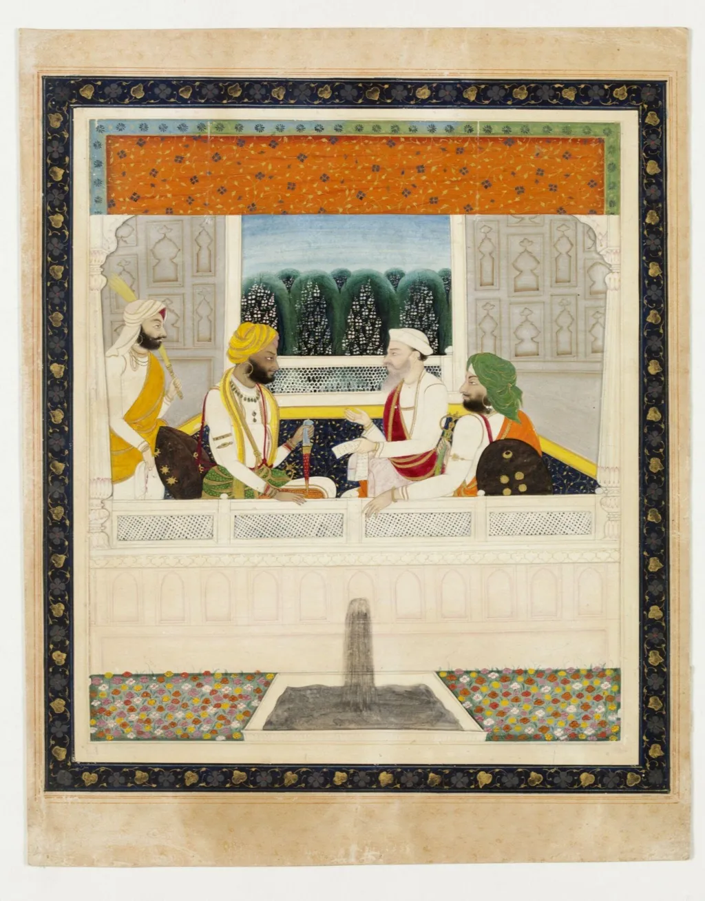 Mian Jai Singh, by Unknown, paint, 1845