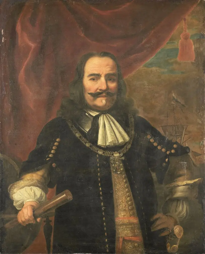 Michiel Adriaensz de Ruyter (1607-76), vice admiral, by Unknown
