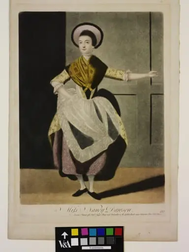 Mifs Nancy Dawson, by Unknown