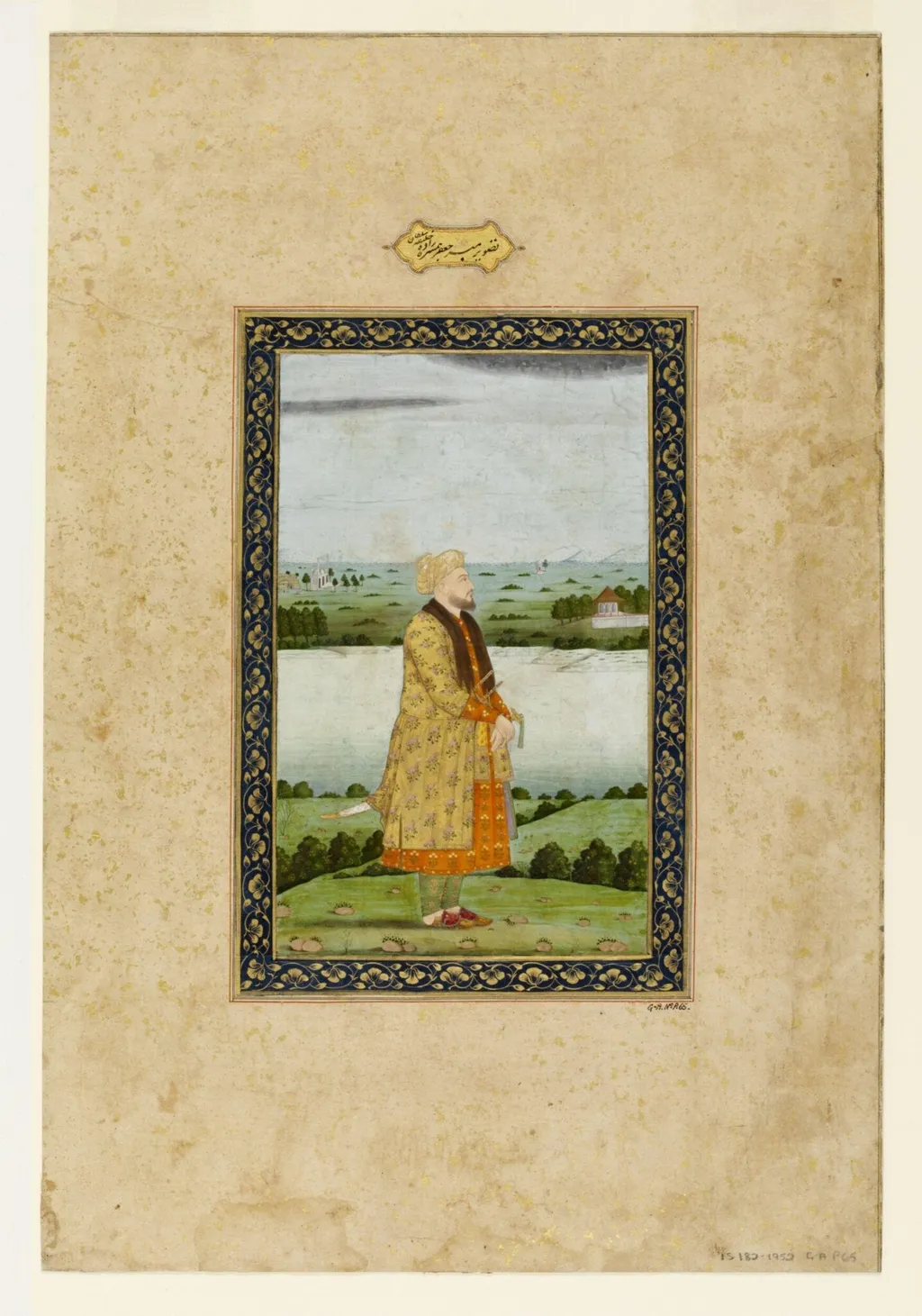 Mir Ja'far, by Unknown, paint, 1760