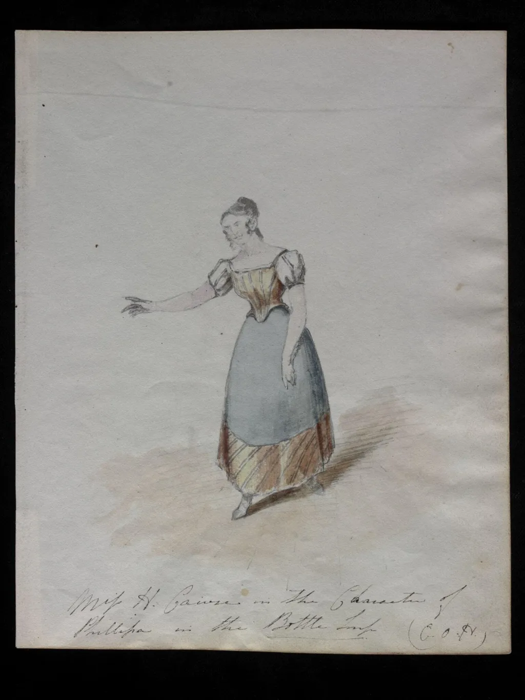 Miss H. Cawse in the character of Phillipa in The Bottle Imp, by Unknown, 1828