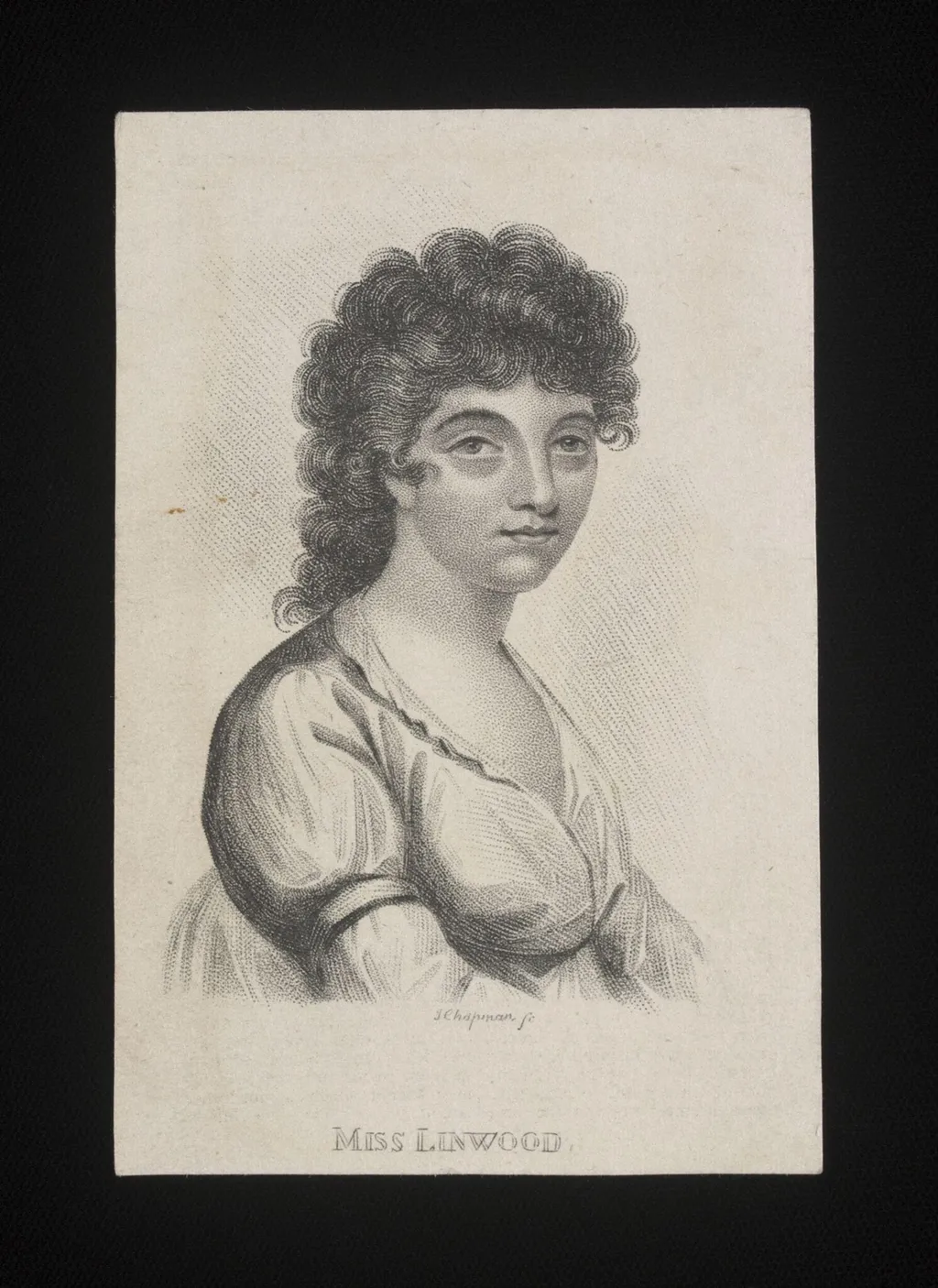 Miss Linwood, by Unknown, 1850